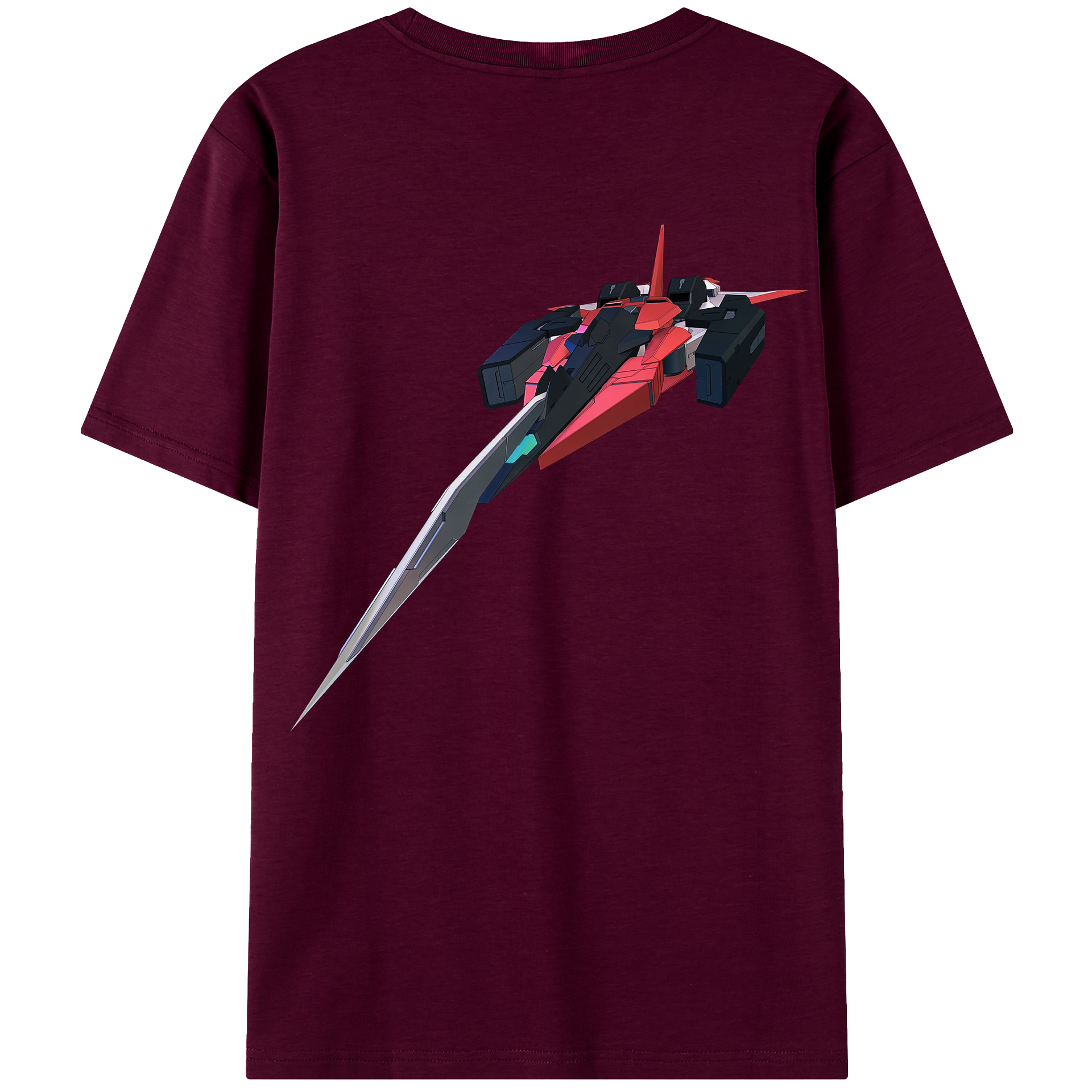 （画像用） 機動戦士ガンダム Mobile Suit Gundam レディース半袖Tシャツ(バックプリント)
